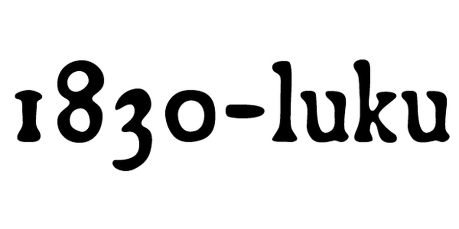 Teksti 1830-luku.