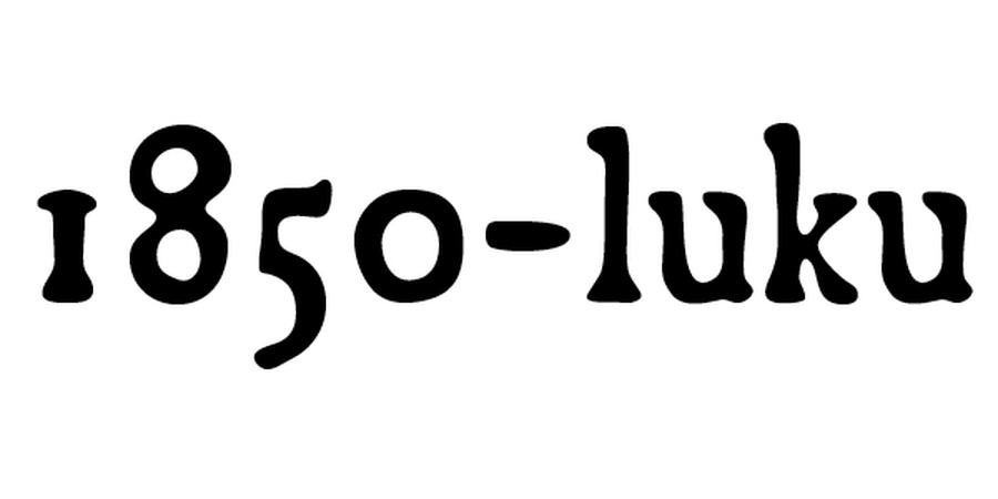 Teksti 1850-luku.