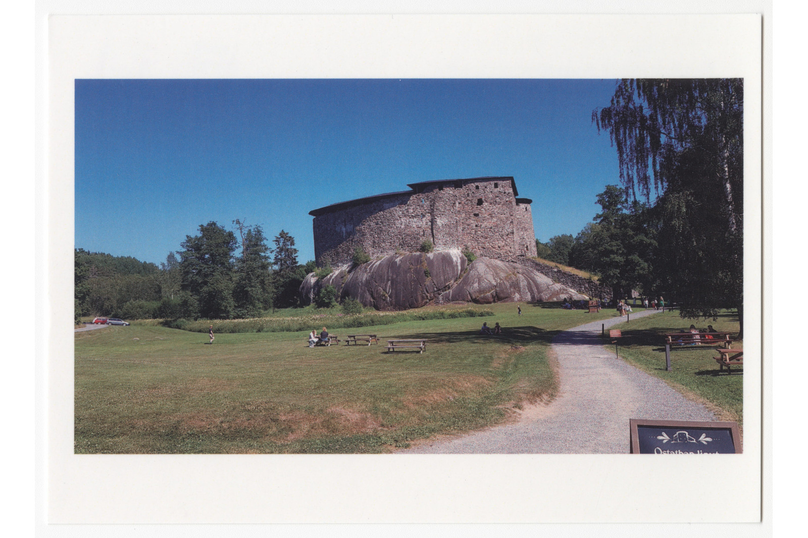 Raaseporin linnoitusmaisema.